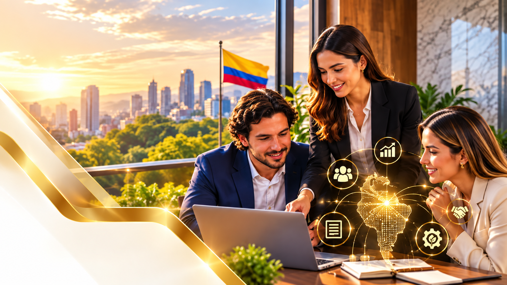 Equipo profesional de FITEC trabajando en soluciones empresariales